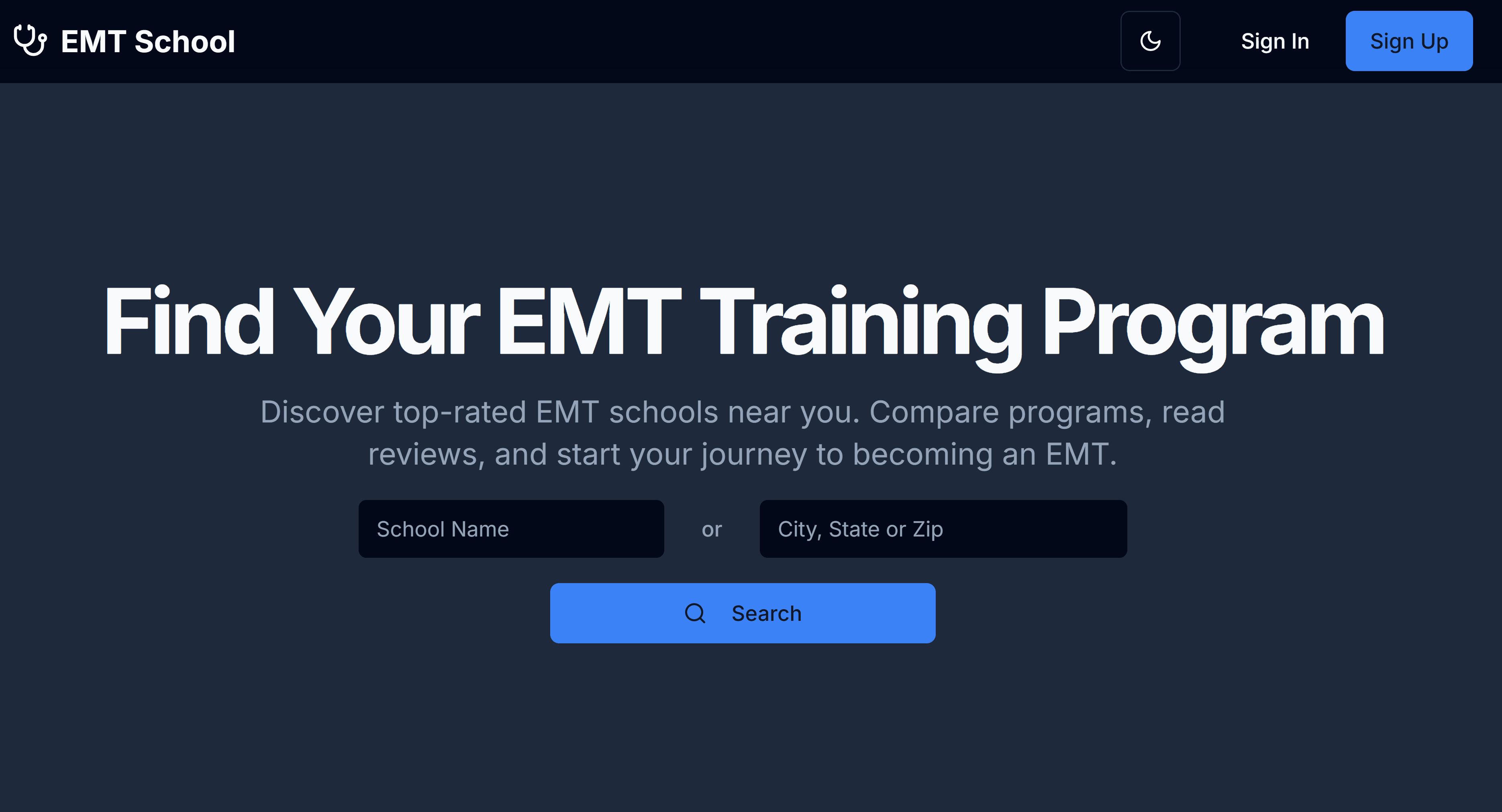 EMT School Review Platform - Featured image